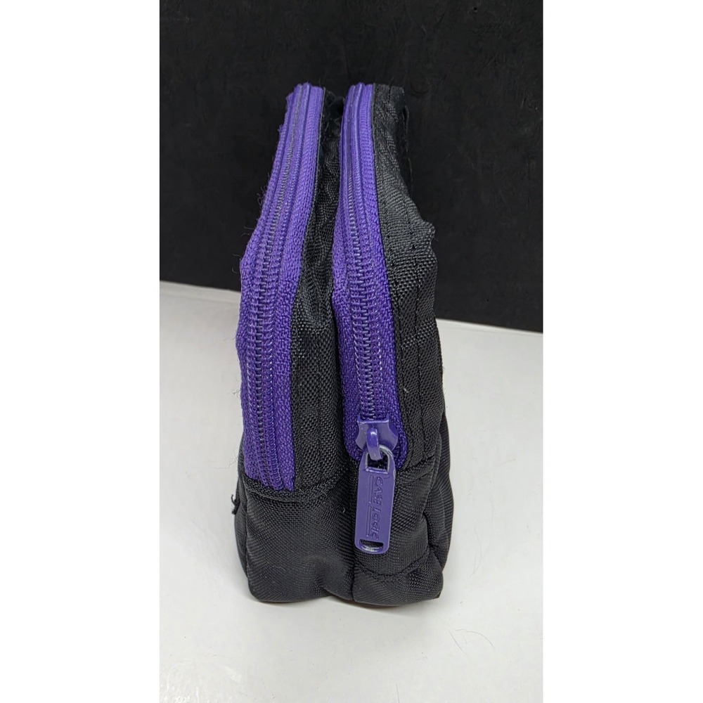 Case Logic Black Purple Accessory Organizer 2 Compartments With Belt Loops - Picture 4 of 6